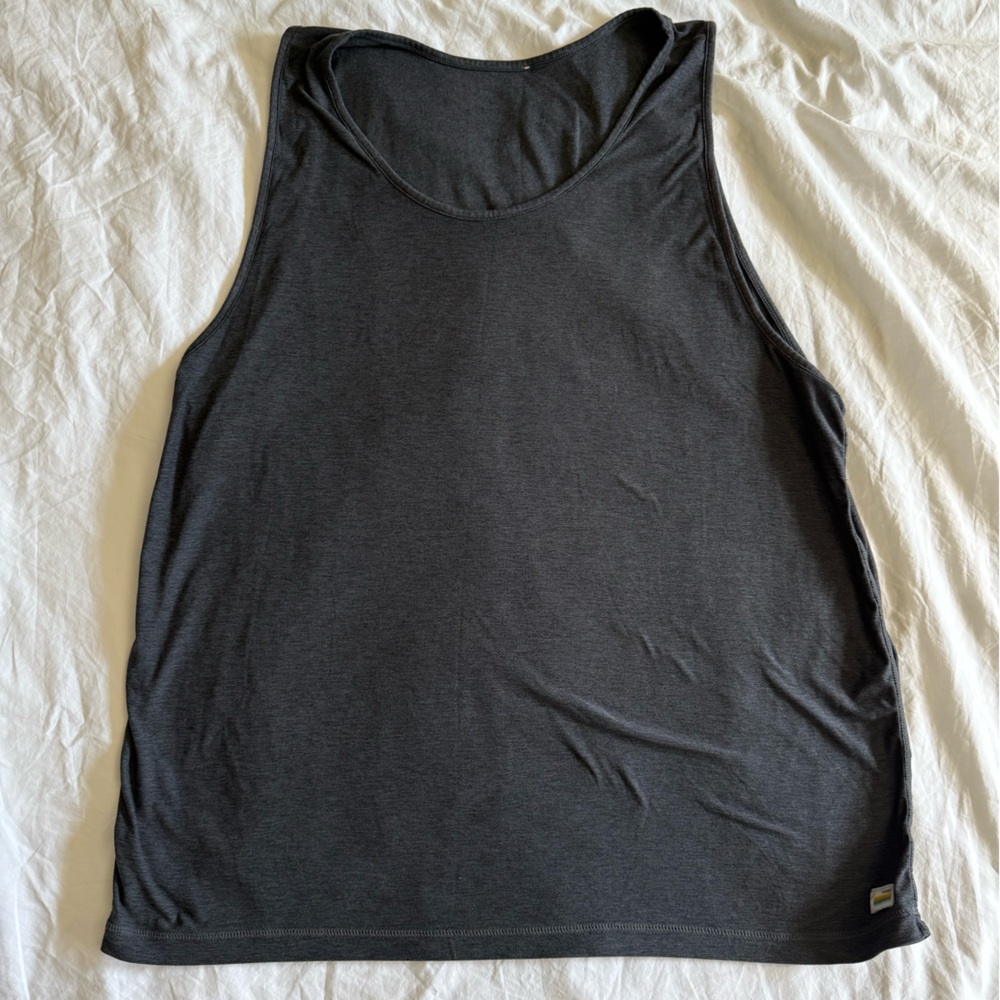 Vuori strato tank top charcoal - size L